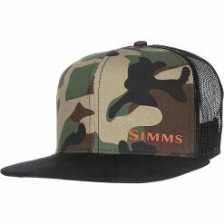 Budget ⭐ Simms CX Flat Brim Cap ✔️