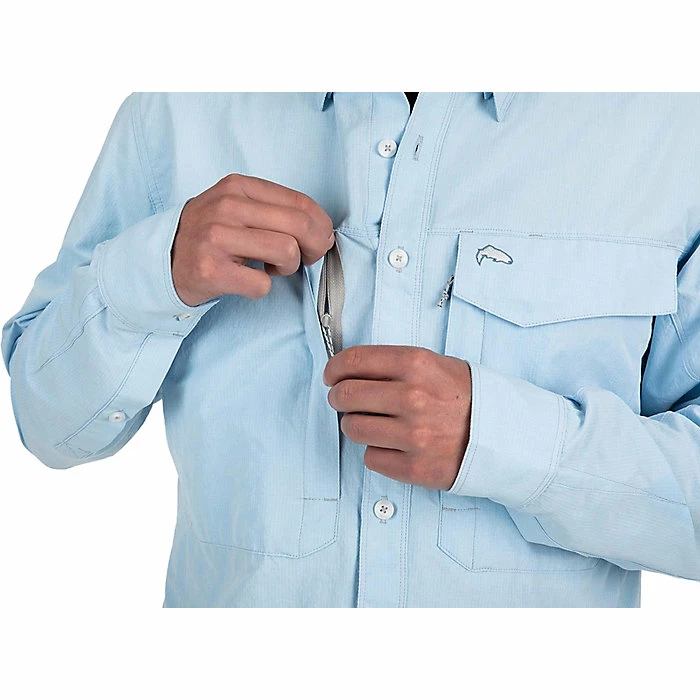 Discount โค๏ธ Simms Men's Guide LS ๐ Shirt ๐งจ - Image 3