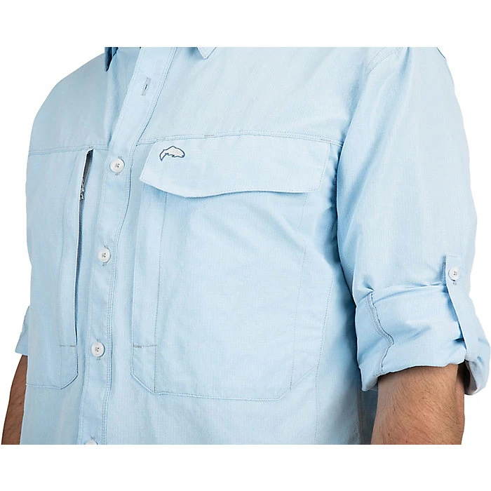 Discount โค๏ธ Simms Men's Guide LS ๐ Shirt ๐งจ - Image 8