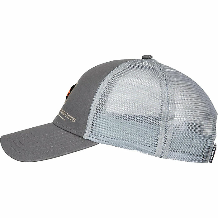 Cheapest โ๏ธ Simms Salmon Icon Trucker Hat ๐คฉ - Image 2